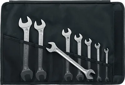 Image de Stahlwille jeu de clés à fourche double 44418 8pcs. SW 6 - 22 mm - 96400305