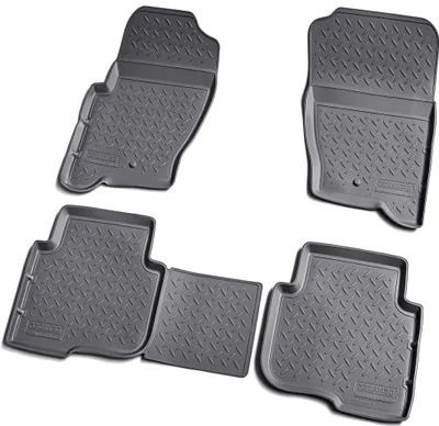 Produktbild von 3D Gummi Fussmatten für LAND ROVER Discovery III + IV | 2004-2017 | passgenau