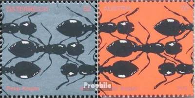 Produktbild von Briefmarken Österreich 2012 Mi 3028-3029 (kompl.Ausg.) gestempelt Kunst