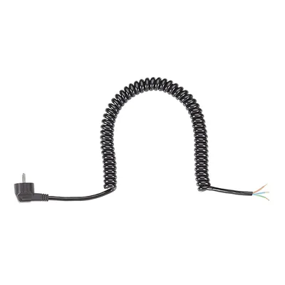 Immagine prodotto di Cavo a spirale BACHMANN 0,5-2m nero, H05VV-F 3G1,5mm² AEH/CEE7/7