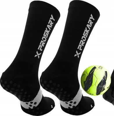 Image de Chaussettes de sport Antidérapantes Proskary X-Light Chaussettes Antidérapantes 34-40 Noir