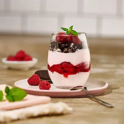 Immagine prodotto di Set di bicchieri da dessert - vetro trasparente - 345 ml