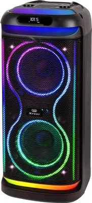 Produktbild von Trevi XF 650 KB, 100 W, Verkabelt & Kabellos, USB Typ-A, USB Typ-C, Party Lautsprecher, Schwarz, Drehregler