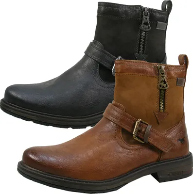 Produktbild von Mustang Herren Stiefelette Warmfutter Boots 4157-606, Größe:43 EU, Farbe:Grau
