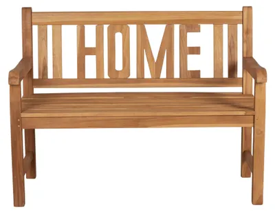 Produktbild von Teakholz Gartenbank HOME 120 cm