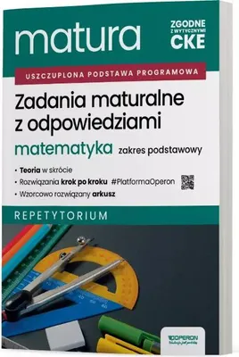 Zdjęcie produktu dla Matura 2026 Matematyka Zadania z odpowiedziami Zakres podstawowy