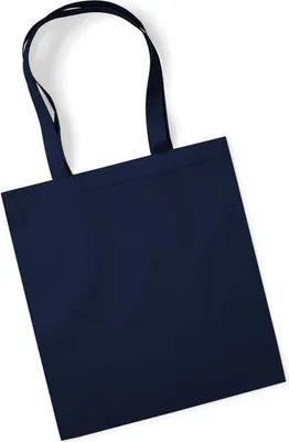 Produktbild von Westford Mill W261 | Organic Premium Baumwolle Tote 38 x 42 cm - Farbe: French Navy - Größe: One Size