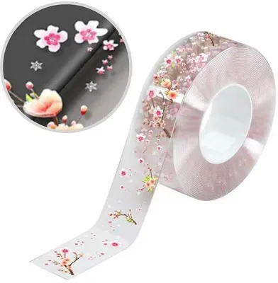 Produktbild von Translucentte Abdichtbänder - 4,2 cm × 3 m - Schneidbar - Punktperlbewehrte Abdichtbänder - Wasserdampfdichtband für Badezimmer, Küchen, Haushalte und Garagen.