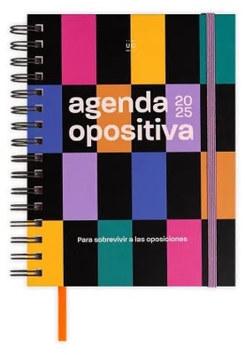 Productafbeelding van Solidchoice - Jaaragenda 2025 met Dagoverzicht en 127 Stickers