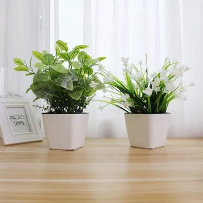 Produktbild von Famanu Blumentopf mit Selbstbewässerungssystem - 3 Stück