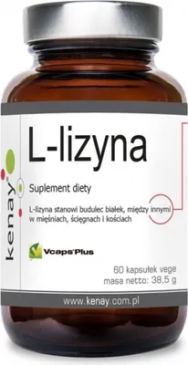 Produktbild von Kenay L-Lysin 60 Kapseln 8546