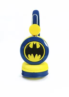 Produktbild von OTL Technologies DC Comics Batman Caped Crusader, Kabelgebunden, 20 - 20000 Hz, Musik, 92 g, Kopfhörer, Blau