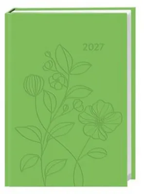 Produktbild von Kalenderbuch A7 grün 2027