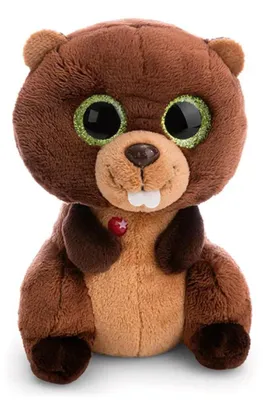 Image de Nici GLUBSCHIS Castor Bobston 15 cm à tête branlante
