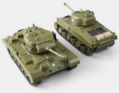 Obrázek produktu pro Sada 2 RC tanků - Infračervený bojový systém - Simulace boje - 1:30 od Heng Longa