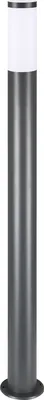 Produktbild von MONZANA® Außenleuchte Edelstahl 100cm IP44 Wetterfest E27 Außen Gartenleuchte Außenlampe Wegeleuchte Standleuchte, Model:Anthrazit