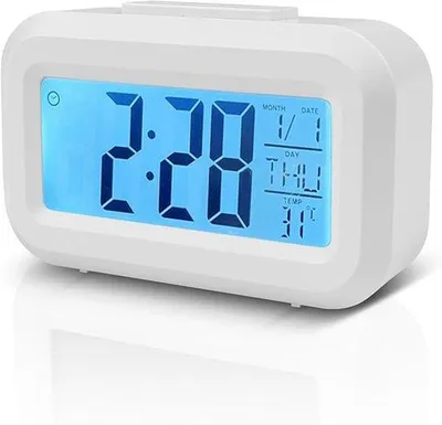 Immagine prodotto di Sveglia digitale con display a LED bianco