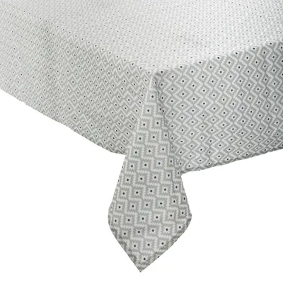 Produktbild von Fleckabweisende Tischdecke "Etnik" - grau - 140x240 cm - Atmosphera créateur d'intérieur