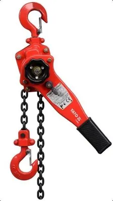 Produktbild von Yato YT-58962, Kettenzug, 750 kg, 1,5 m, Rot, 9,5 kg
