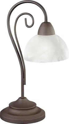 Immagine prodotto di Reality|Lampada da tavolo Trio, stile casa di campagna, color ruggine
