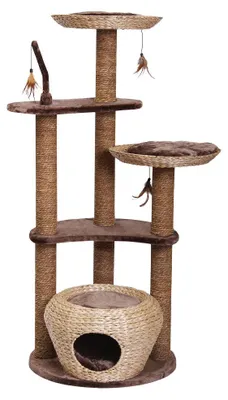 Produktbild von Nobby Estaca, Katzenkratzbaum, Freistehend, Braun, 600 mm, 600 mm, 1410 mm