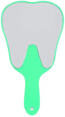 Image de Miroir de voyage en plastique pour le maquillage, 4 couleurs, tendance, pratique, vert