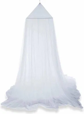 Produktbild von Zwei Personen Moskitennetz Luna - XXL Moskitennetz - Mückenbeschutzung - Insektenschutz - 250x65x120cm - Weiß - große Außenbereichsbeschutzung