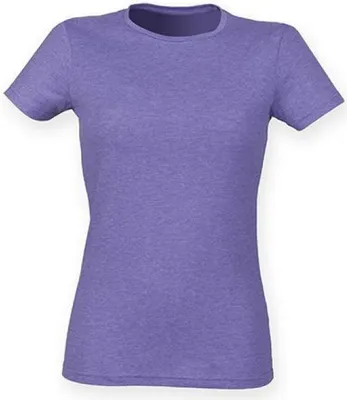 Produktbild von SF Women SK121 | Damen Feel Good Stretch T / weiches Tragegefühl - Farbe: Heather Purple - Größe: L