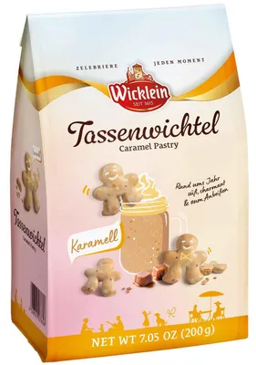 Produktbild von Wicklein Tassenwichtel Karamell 200g