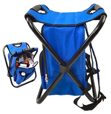 Image de Chaise de camping pliante avec sac isotherme