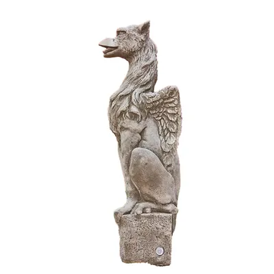 Immagine prodotto di Figura in pietra Grifone, figura per il design del giardino, in pietra fusa Nuovo Resistente al gelo e alle intemperie, figura da giardino Figura animale Pheebert PGS-008