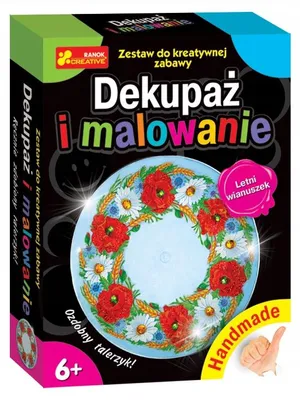 Zdjęcie produktu dla Dekupaż i Malowanie. Letni Wianuszek