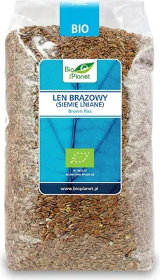 Produktbild von BRAUNER LEIN (LEINSAMEN)  1 kg –  PLANET
