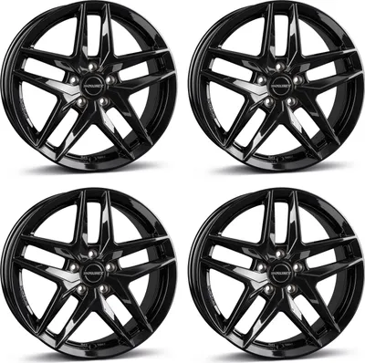Produktbild von 4x Borbet Felge Z black glossy 8,0x19 ET46 5x112 4051665063646 Z 80946112566,6BG kompatibel mit Mini Mini Clubman (F54), Mini Countryman