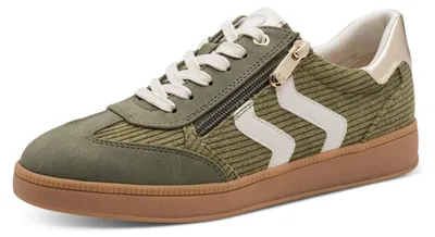 Produktbild von MARCO TOZZI Damen Sneaker flach mit, Khaki (Khaki Comb), 37 EU