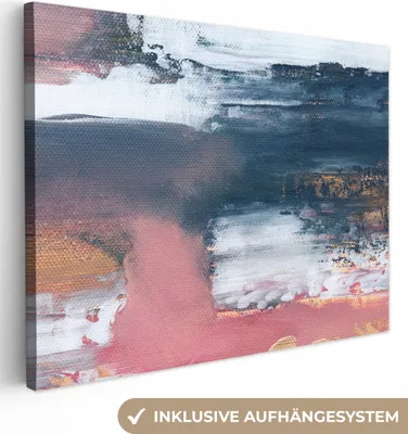 Obrázek produktu pro OneMillionCanvasses® - Obrazy na plátně - Abstraktní - Malba - Design, Nástěnný obraz, Nástěnná dekorace Obývací pokoj, 40x30cm