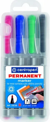 Immagine prodotto di Marcatore permanente2836 B Centropen - set da 4