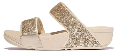Immagine prodotto di FitFlop Lulu, sandali con glitter, effetto multitonale, colore argento, taglia 42