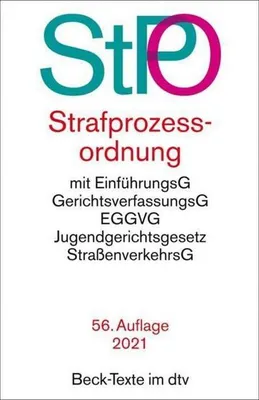 Produktbild von Strafprozessordnung