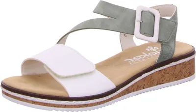 Produktbild von Rieker Komfort Sandalen V3660-52 Damen 362D5633363630 Weiß 41 EU