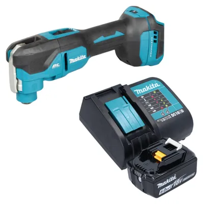 Obrázok produktu pre Makita DTM 53 SG1 multifunkčné náradie na akumulátor 18 V OIS / Starlock Brushless + 1x akumulátor 6,0 Ah + nabíjačka