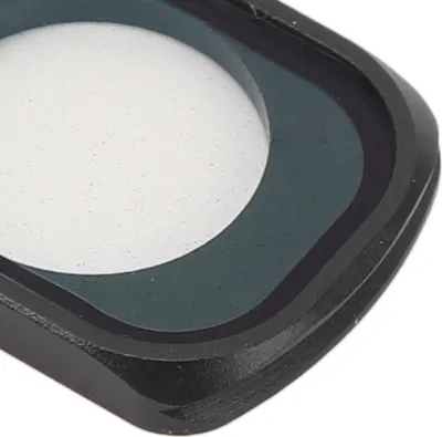 Productafbeelding van Zwart diffuusfilter 1/8 voor Osmo Pocket 3, creëert een dromerig, cinematisch effect voor video, vlogs en portretfotografie