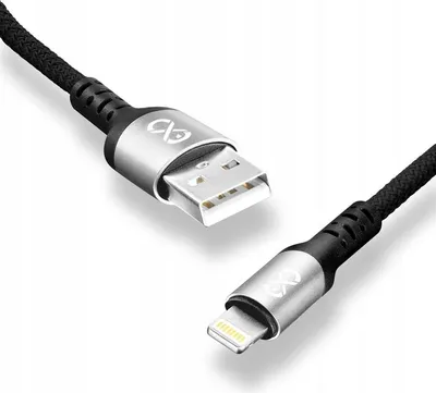 Obrázek produktu pro USB-A kabel na Lightning o délce 1,2 m, opletený, černý