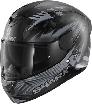 Productafbeelding van Shark D-Skwal 2, integrale helm, mat zwart/grijs, maat XS (53/54)