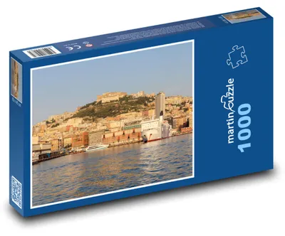 Obrázok produktu pre Puzzle 1000 Pobrežie stredomorského mesta - martinpuzzle
