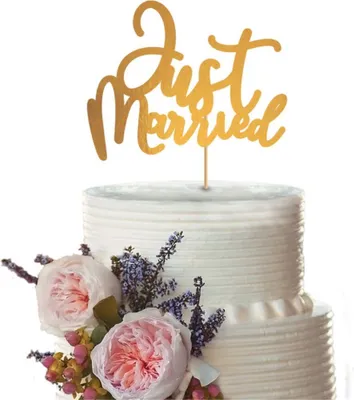 Produktbild von Tortenstecker Just Married