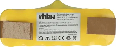 Produktbild von vhbw Akku Ersatz für VAC-500NMH-33 für Staubsauger (3000 mAh, 14,4 V, NiMH)
