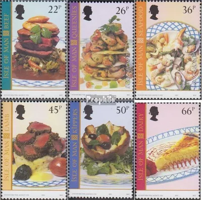 Produktbild von Briefmarken GB - Isle of Man 2001 Mi 932-937 (kompl.Ausg.) postfrisch Europa