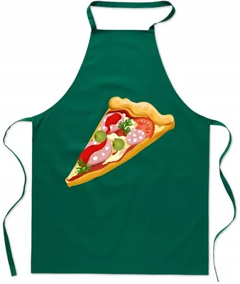 Produktbild von HaftNadruk Küchenschürze Pizza Motiv Koch Geschenk