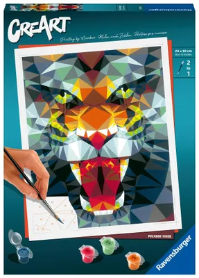 Productafbeelding van Polygon Tiger, Ravensburger, artikelnummer 23514